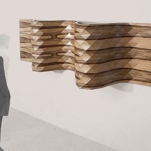 פסל קיר 3D | טסלר + מנדלוביץ
