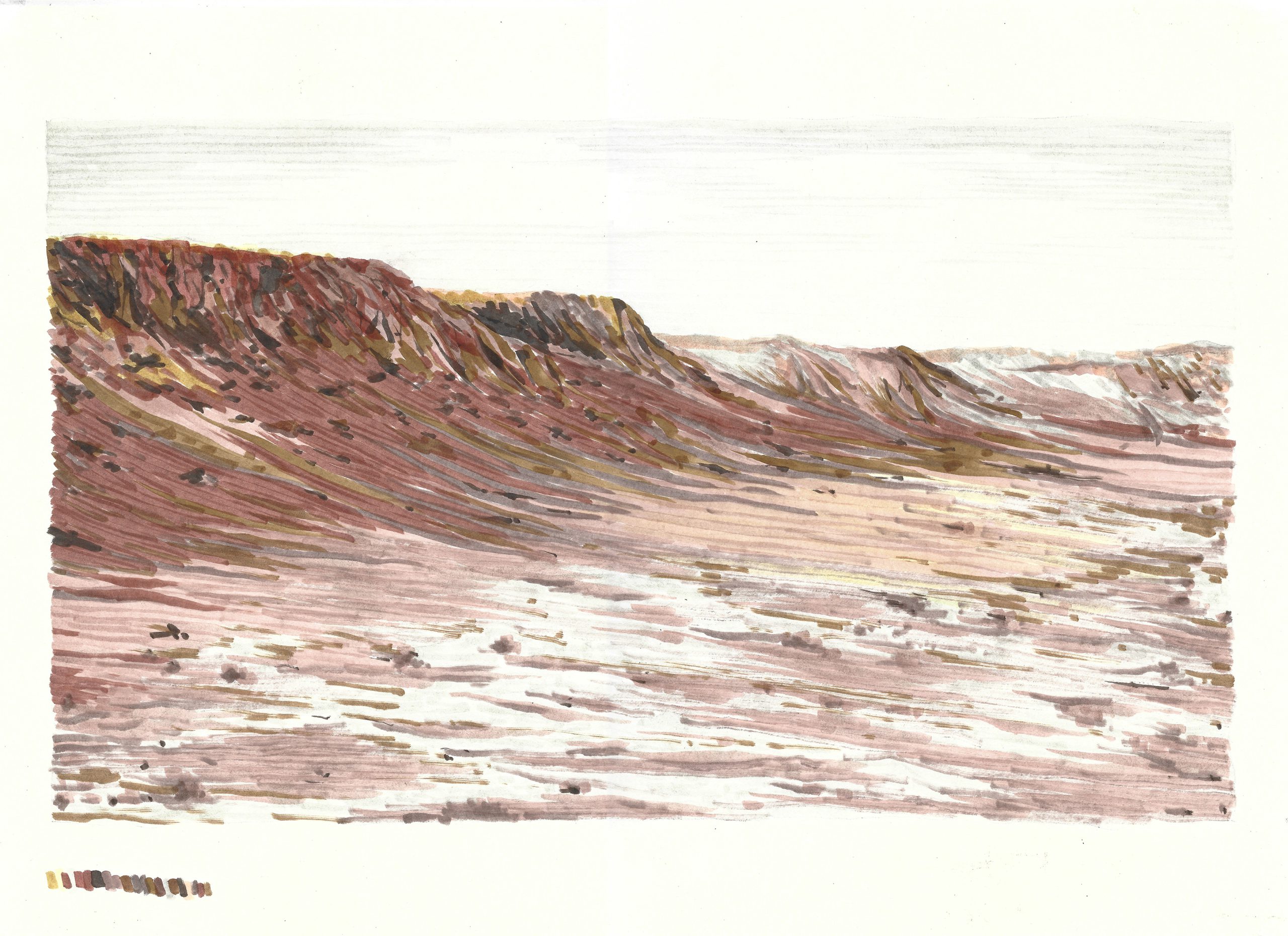 Residence on Mars (Landscape 1)