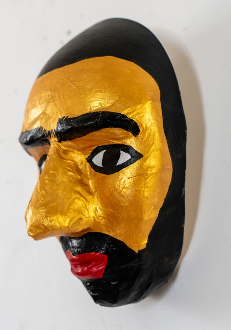 Bearded in Gold – from the series Black Tears