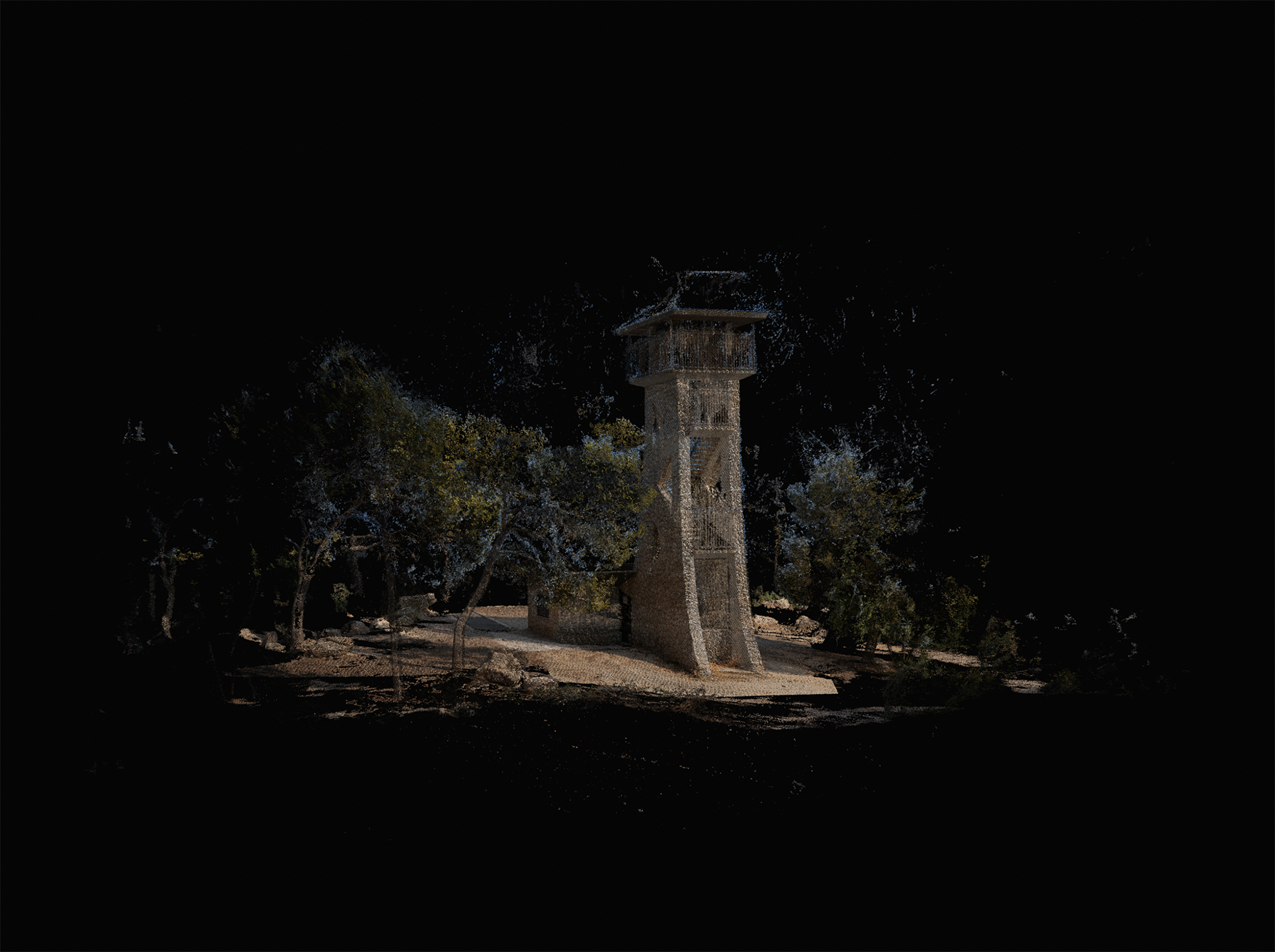 Untitled (Fire Observation Tower – Mitzpe Ahihud)