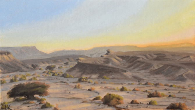 Sunset in the Wadi, Tzukim