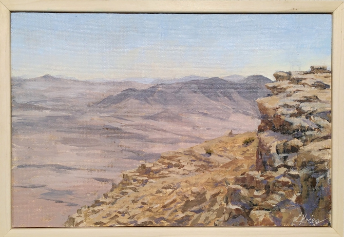 Mitzpe Ramon, View of the Crater