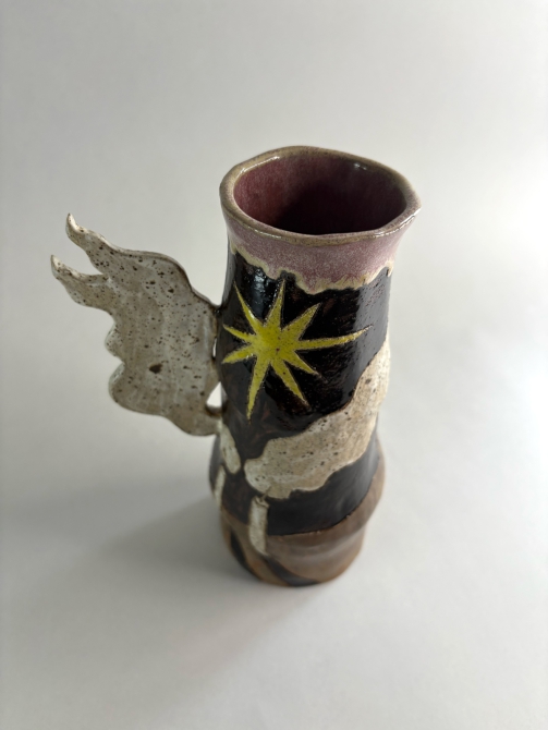 Shabbat Candles Vase