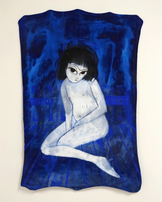 Blue Peace Girl