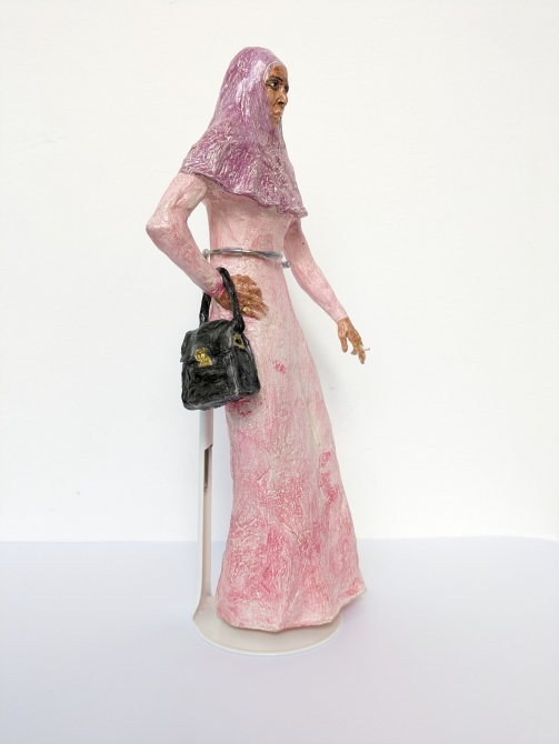 Woman in Pink