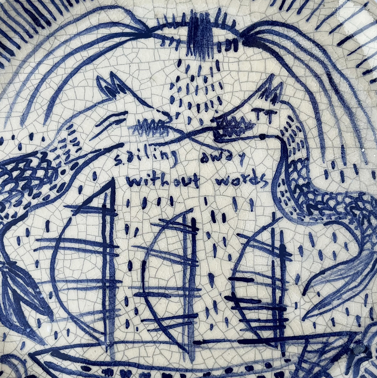 Sailing away without words