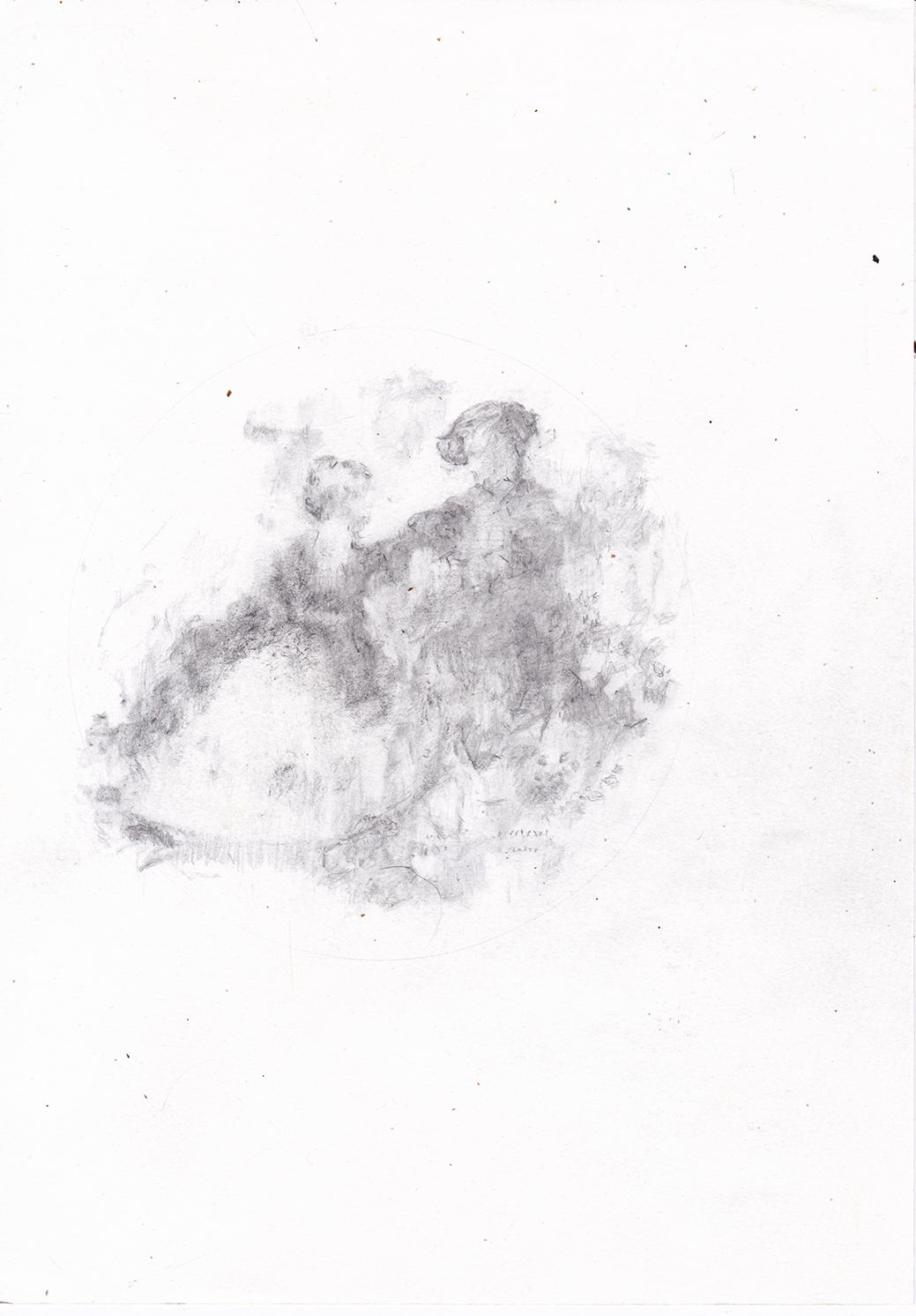 Study of a Romantic Scene in The Garden