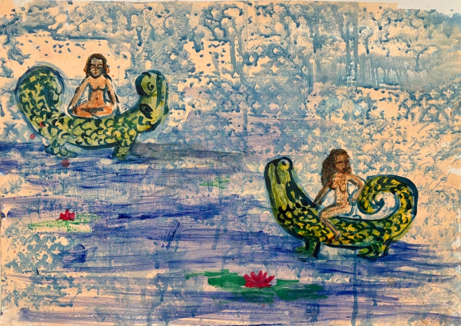 יושבות על תנינים